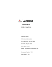 Laversab 6150 User Manual