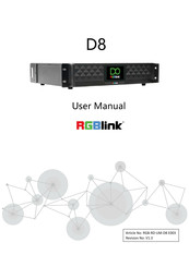 RGBlink D Series User Manual