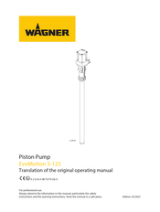 WAGNER EvoMotion 5-125 Original Operating Manual