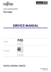 Fujitsu ARXG54KHTA Service Manual