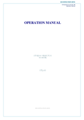 ASHE STL-96 Operation Manual