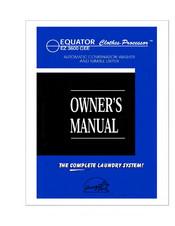 Equator Clother-Processor EZ 3600 CEE Owner's Manual