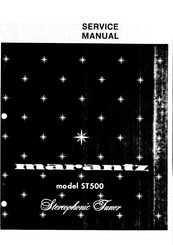 Marantz ST500 Service Manual