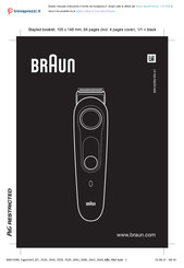 Braun BT7330 Manual