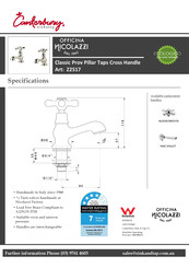 NICOLAZZI Z2517 Installation Instructions Manual