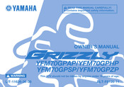 Yamaha GRIZZLY YFM70GPSP 2023 Owner's Manual