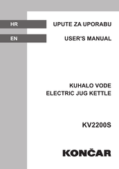 Koncar MK-17G02B2 User Manual