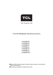 TCL C440BFS Operating Instructions Manual