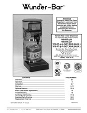 Wunder-Bar WB-RT P-NDT Series Manual
