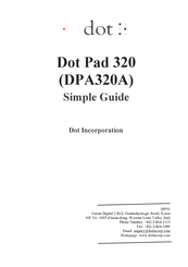 DOT 320 Simple Manual