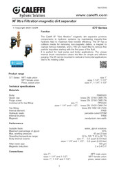 CALEFFI 577666A Manual