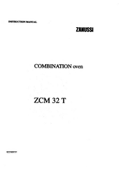 Zanussi ZCM 32 T Instruction Manual