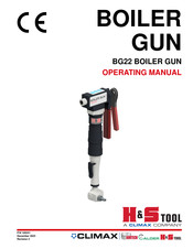 Climax H&S TOOL BG22 Operating Manual