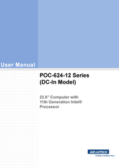 Advantech POC-624-12 Series User Manual