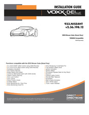 Voxx Accessories DIRECTWIRE DIRECTECHS DS4 Installation Manual