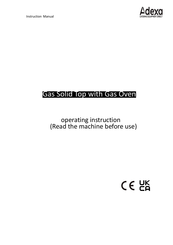 Adexa HRQ-711 Operating Instructions Manual
