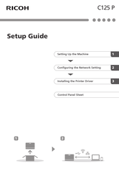 Ricoh C125 P Setup Manual