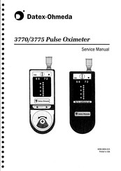 Datex-Ohmeda 3775 Service Manual
