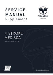 TOHATSU MFS60A Service Manual
