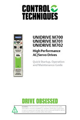 Control Techniques Unidrive M700 Operation And Maintenance Manual