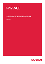 rayence 1417WCE User & Installation Manual