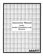 Marti R-15C Instruction Manual