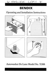 BENDIX 71388 Operating And Installation Instructions