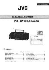 JVC PC-X110 B Manual