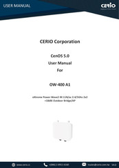 Cerio OW-400 A1 User Manual