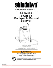 Shindaiwa 509MS0000001 Operator's Manual