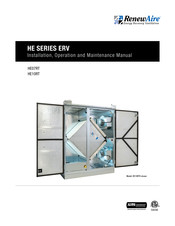 RenewAire HE10RT Installation, Operation And Maintenance Manual