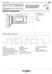 Whirlpool MBNA920X Owner's Manual