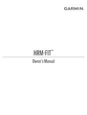 Garmin HRM-FIT Owner's Manual