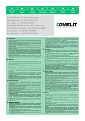 Comelit 8461M/BM Technical Manual