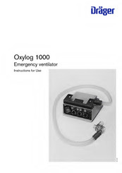 Dräger Oxylog 1000 Instructions For Use Manual