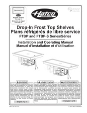 Hatco FTBP-3/4 Installation And Operating Manual