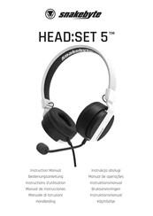 Snakebyte HEAD:SET 5 Instruction Manual