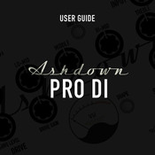 Ashdown PRO-DI User Manual