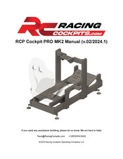 RACING COCKPITS RCP Cockpit PRO MK2 Manual
