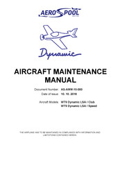 Aerospool WT9 Dynamic LSA Speed Maintenance Manual