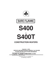 Haul-All Equipment SURE FLAME S400 Service And Maintenance Manual