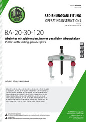 KUKKO BA-20-30-120 Operating Instructions Manual