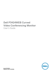 Dell P3424WEBt User Manual