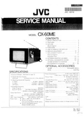 JVC CX-60ME Service Manual