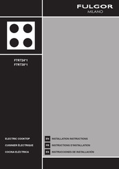 FULGOR F7RT24-C Installation Instructions Manual