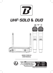 BoomToneDJ UHF-DUO User Manual