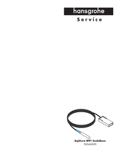 Hans Grohe Aqittura M91 SodaBase Manual