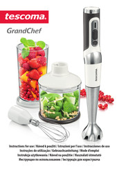 Tescoma GrandChef 908640 Instructions For Use Manual
