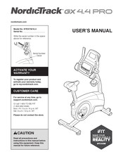 ICON Health & Fitness NTEX75016.4 User Manual