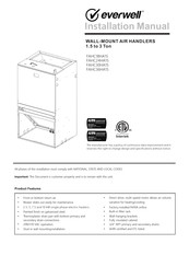 Everwell FAHC24HA15 Installation Manual